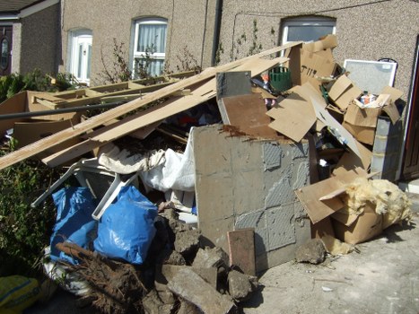 Team members efficiently clearing a house in Rickmansworth